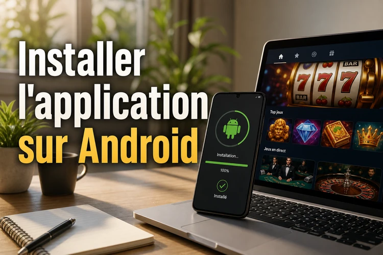 Installer l'application sur Android