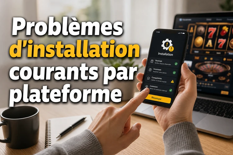 Problèmes d'installation courants par plateforme