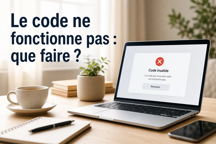 Le code ne fonctionne pas: que faire?