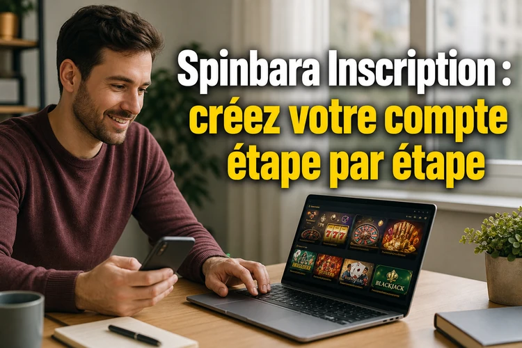 Spinbara Inscription: créez votre compte étape par étape