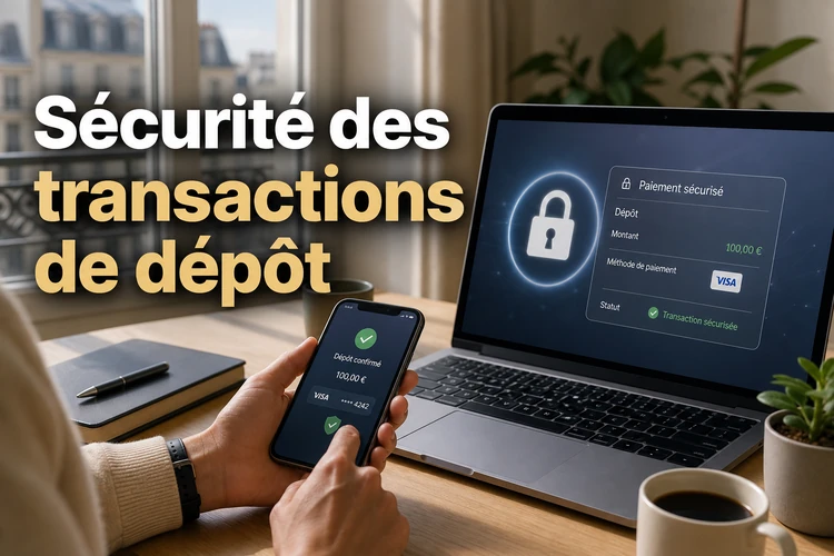 Sécurité des transactions de dépôt